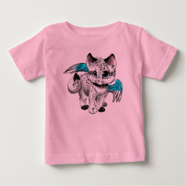 Camiseta Little Cartoon Angel Cat