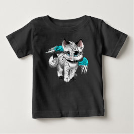 Camiseta Little Cartoon Angel Cat