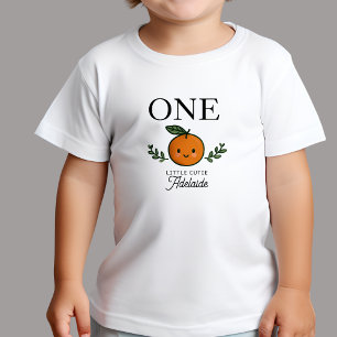 Camiseta Little Cutie 1º Festa de Aniversário