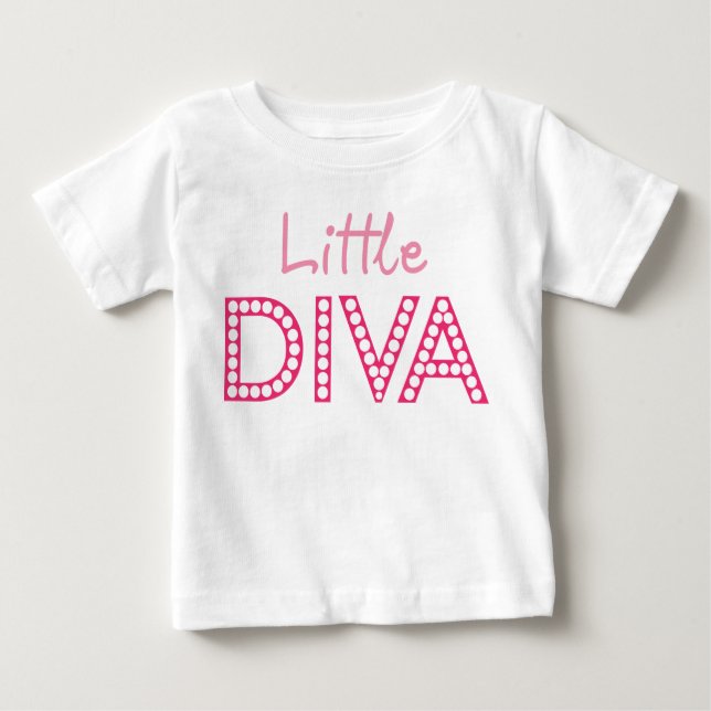 Camiseta Little Diva (Frente)