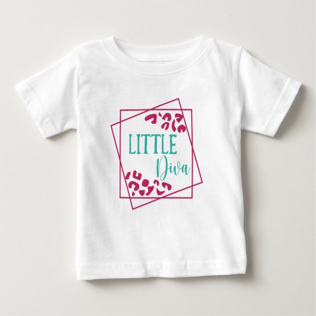 Camiseta Little Diva (Frente)