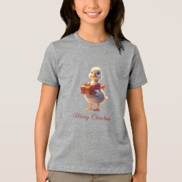 Camiseta Little Duck Christmas Holiday