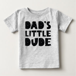 Camiseta Little Dude do pai