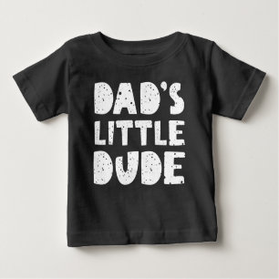 Camiseta Little Dude do pai