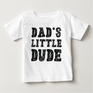 Camiseta Little Dude do pai