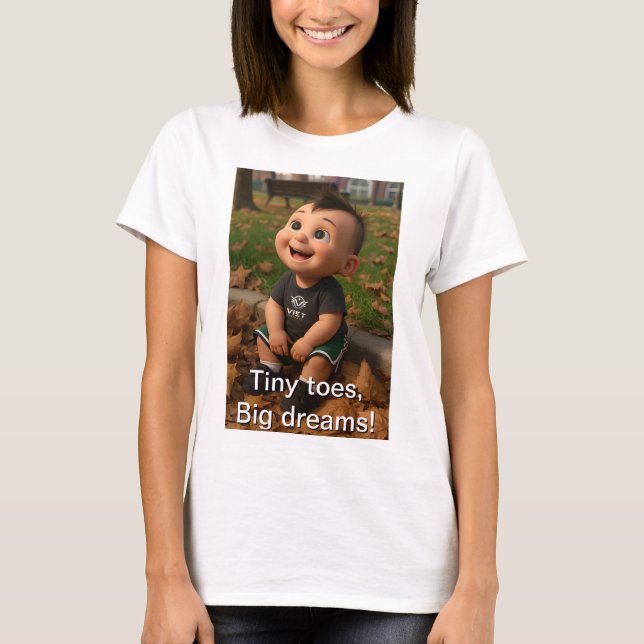 Camiseta Little Dude Série 7 - #10 Mulheres (Frente)