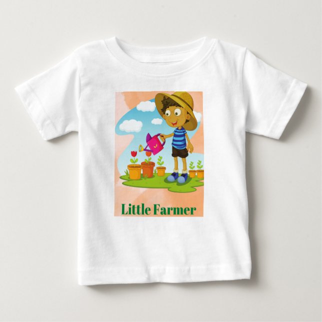 Camiseta Little Farmer Baby Jersey (Frente)