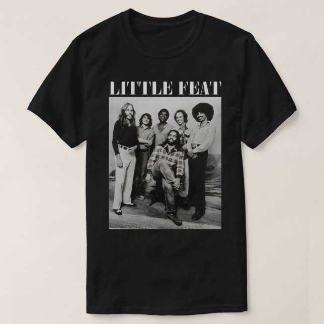 Camiseta Little Feat Rock and roll (Frente do Design)
