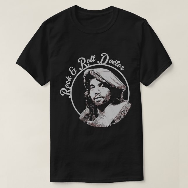 Camiseta Little Feat Rock and Roll Doctor Lowell George Old (Frente do Design)