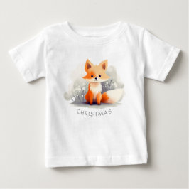 Camiseta Little fox in winter, personalized