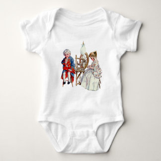 Camiseta Little George e Martha Washington
