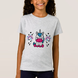 Camiseta Little Girls Unicorn Pony