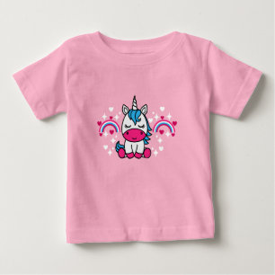 Camiseta Little Girls Unicorn Pony