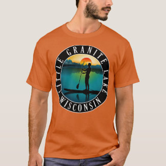 Camiseta Little Granite Lake Wisconsin Paddleinternado