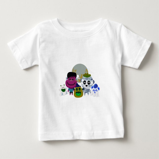 Camiseta Little Halloween Friends (Frente)