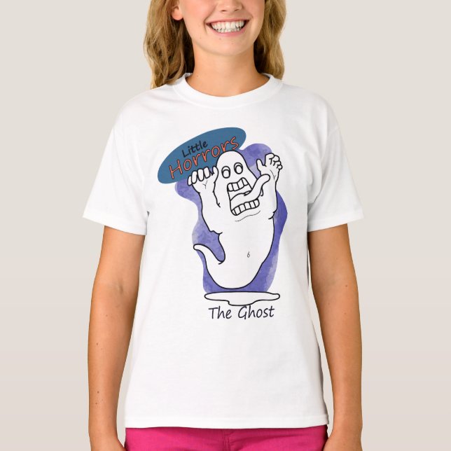 Camiseta Little Horrors Ghost (Frente)