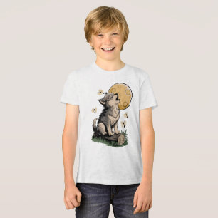 Camiseta Little Howler - Cubo Lobo e Lua