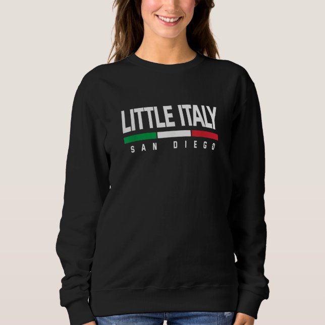 Camiseta Little Italy San Diego California Italian Italia I (Frente)