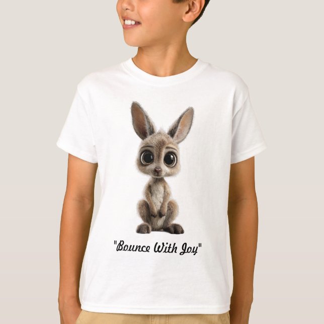 Camiseta "Little Kangaroo Joy" (Frente)