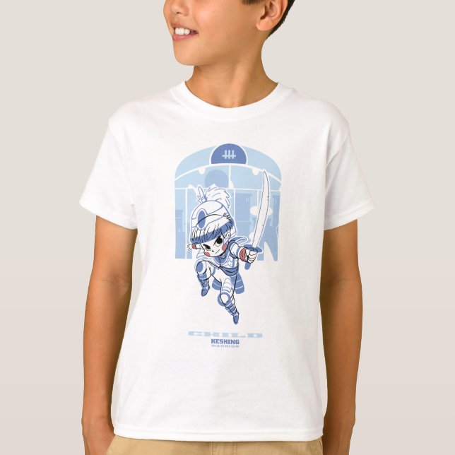 Camiseta Little Kid Warrior (Frente)