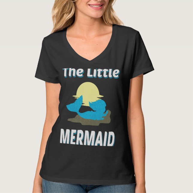 Camiseta Little Mermaid Funny (Frente)