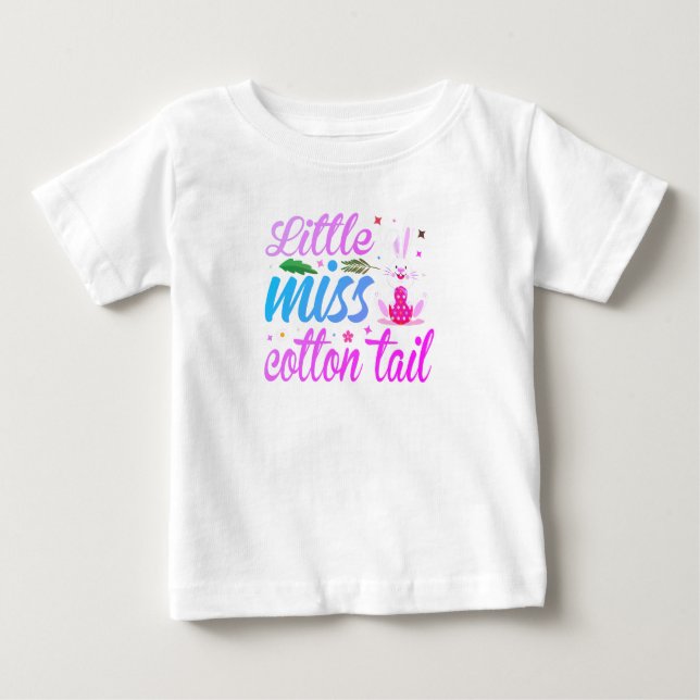 Camiseta Little Miss Cotton Tail (Frente)