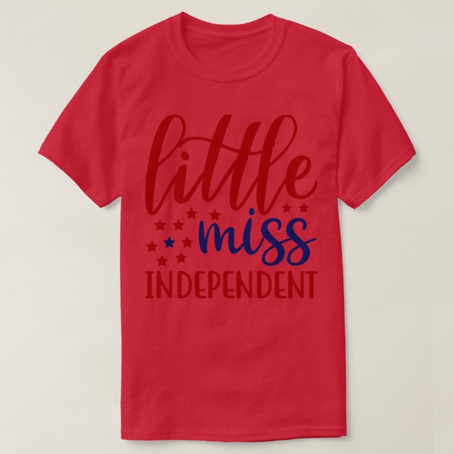Camiseta Little Miss Independent (Frente do Design)
