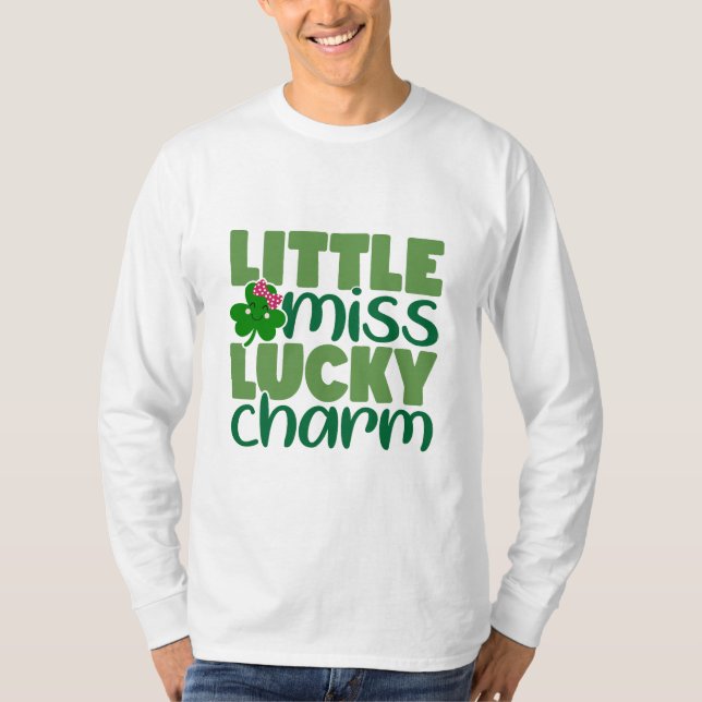 Camiseta Little Miss Lucky Charm (Frente)