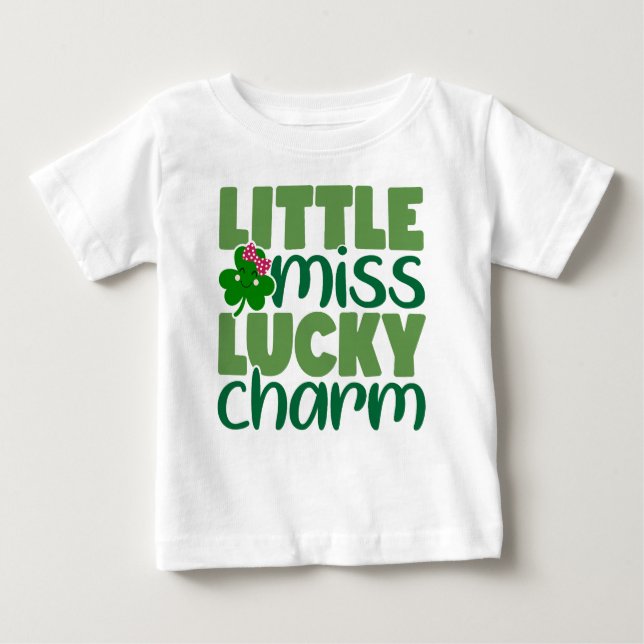 Camiseta Little Miss Lucky Charm (Frente)