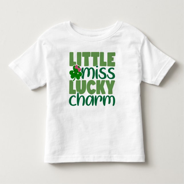 Camiseta Little Miss Lucky Charm (Frente)