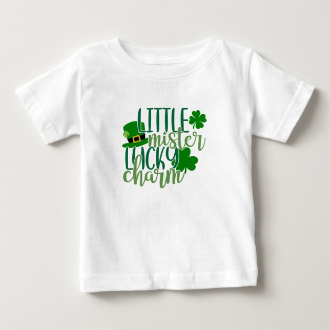 Camiseta Little Mister Lucky Charm Baby (Frente)