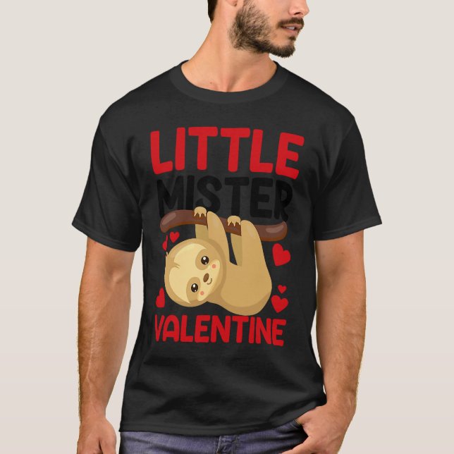 Camiseta Little Mister Valentine  1 (Frente)