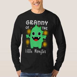 Camiseta Little Monster Outfit  Granny Of The Little Monste