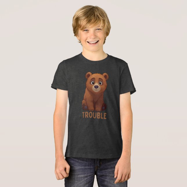 Camiseta Little Paw "Problema" (Frente Completa)