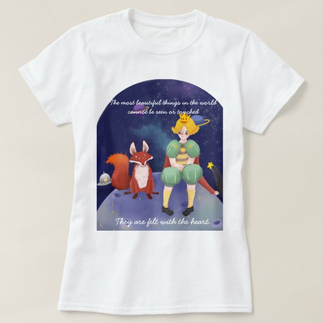 Camiseta Little Prince (Frente do Design)