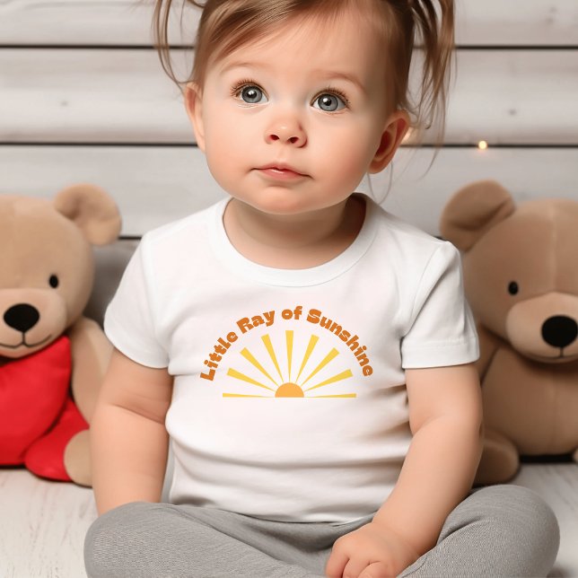Camiseta Little Ray of Sunshine | Sol Amarelo (Criador carregado)
