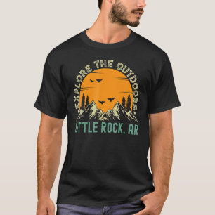 Camiseta Little Rock Arkansas Explora O Exterior