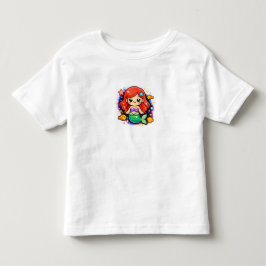 Camiseta Little Sea Dreamer Mermaid – Cute Toddler Girl T-S