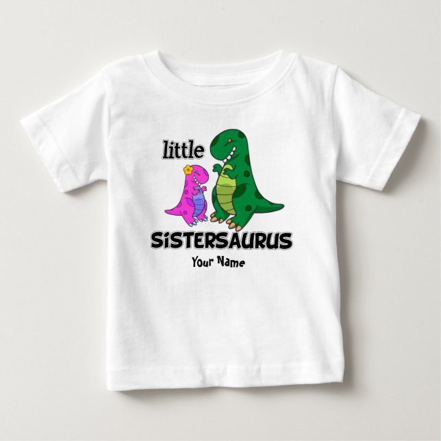 Camiseta Little Sistersaurus (Frente)