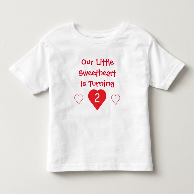Camiseta Little Swetheart (Frente)