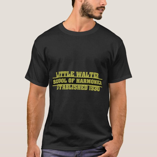 Camiseta Little Walter Harmonica (Frente)