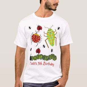 Camiseta Littlebeane desinseta a formiga Caterpillar do