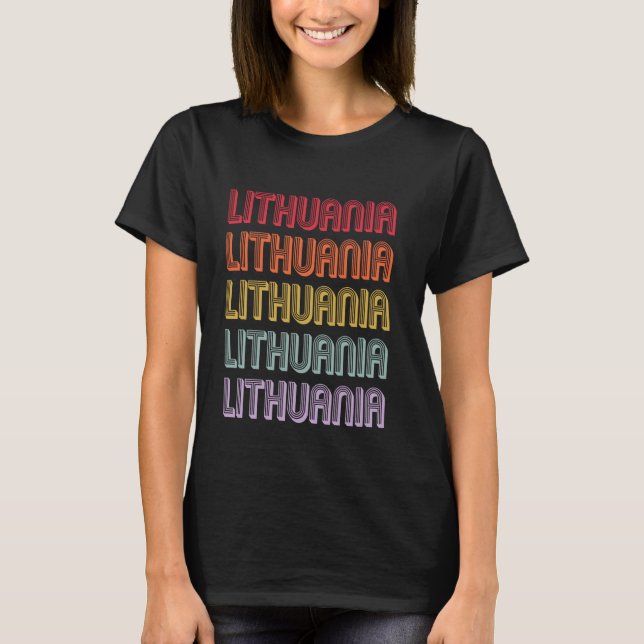 Camiseta Lituânia (Frente)