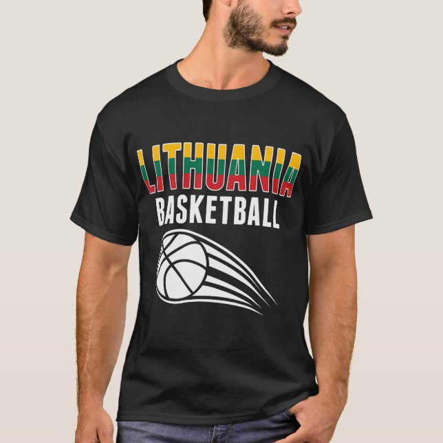 Camiseta Lituânia Basball Lovers Jersey - Lituânia Sp (Frente)