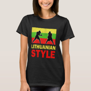 Camiseta Lituânia Flag Lituano Boxage Club