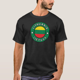 Camiseta Lituânia Lietuva
