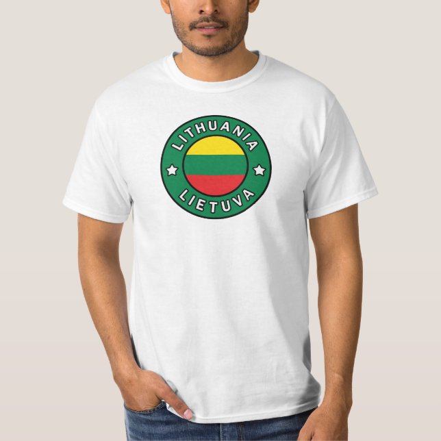 Camiseta Lituânia Lietuva (Frente)
