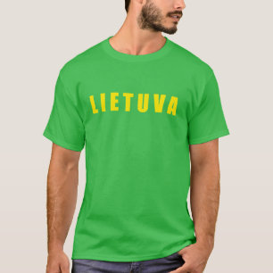Camiseta Lituânia Lietuva