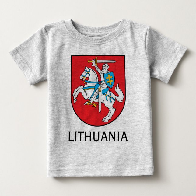 Camiseta Lituânia - Lietuva - Vytis (Frente)