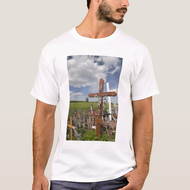 Camiseta Lituânia, Lituânia Central, Siauliai, Colina (Frente)